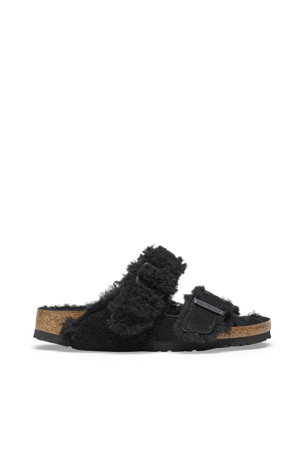 Birkenstock Arizona Shearling (Pelle scamosciata) Nero