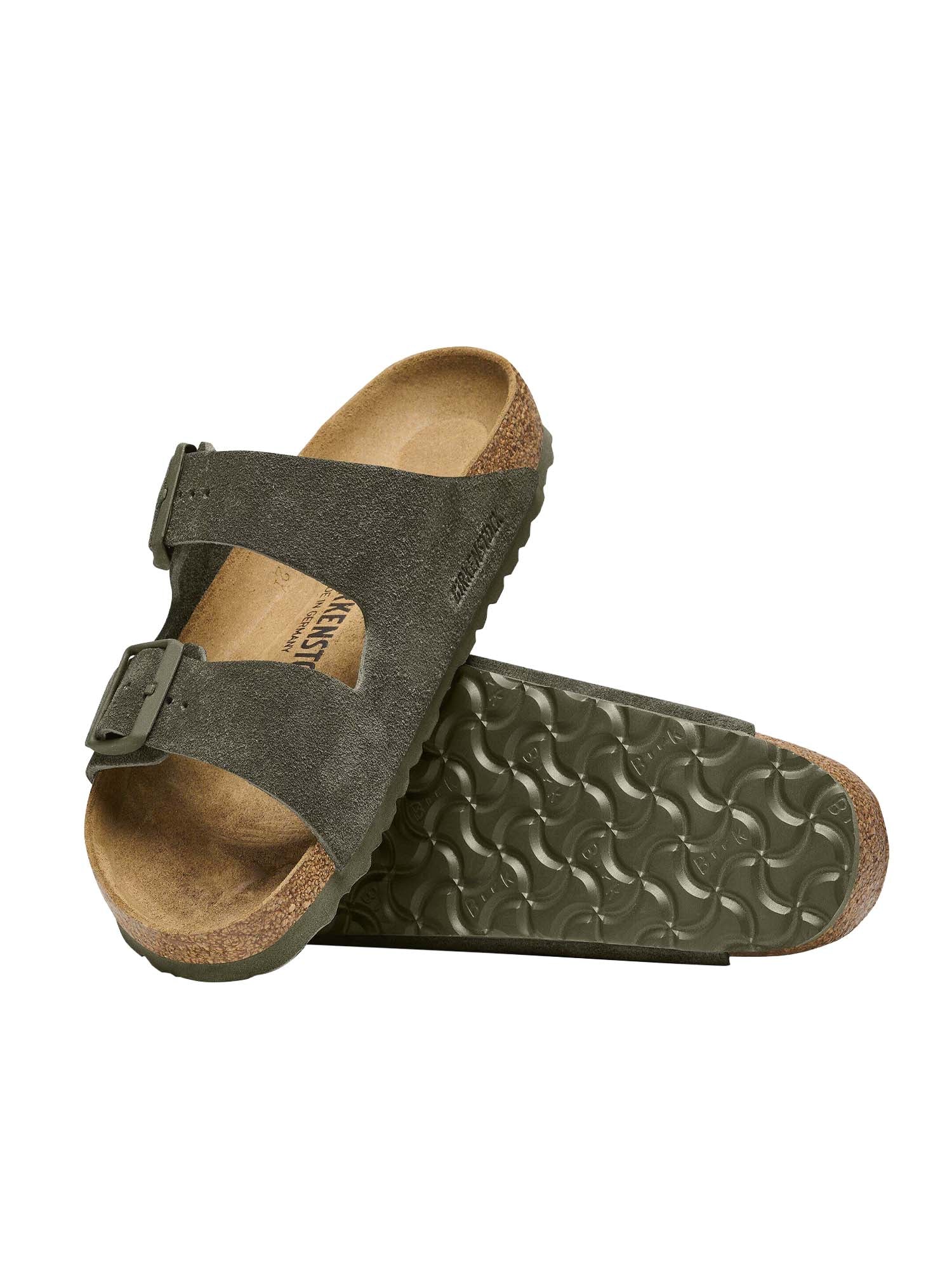 Birkenstock Arizona (Pelle scamosciata) Verde