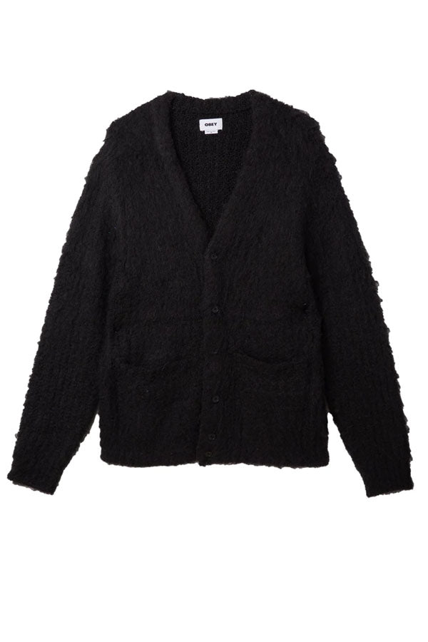 Obey Cardigan Patron Nero