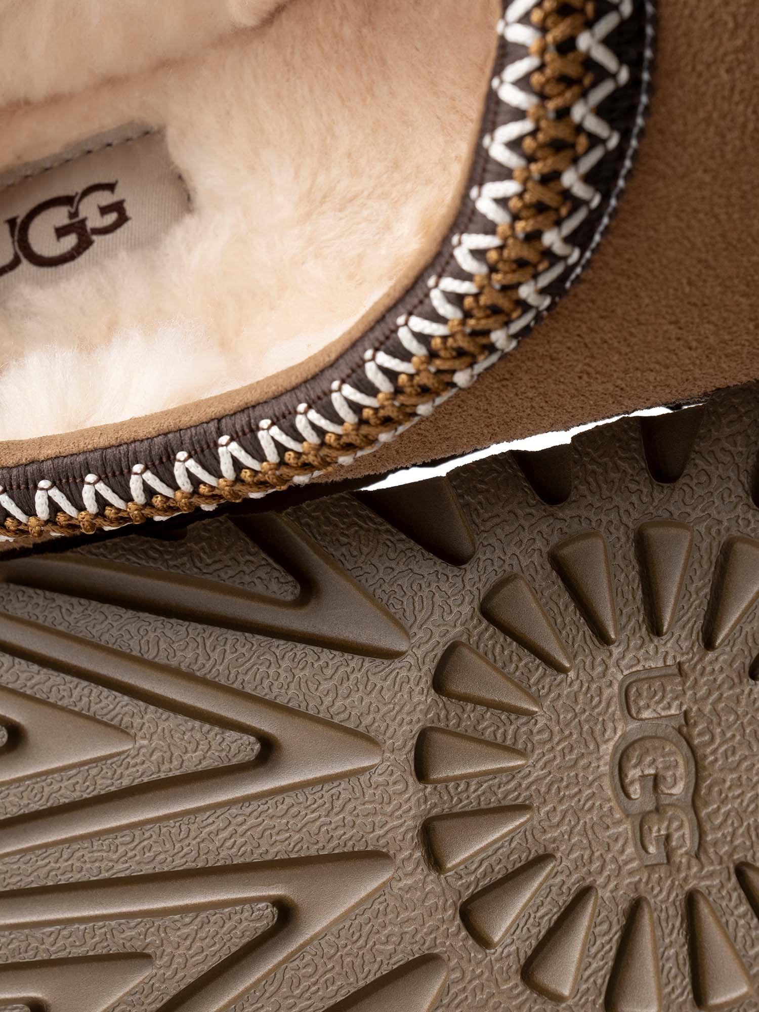 Ugg Ciabatte Tasman Uomo Marrone