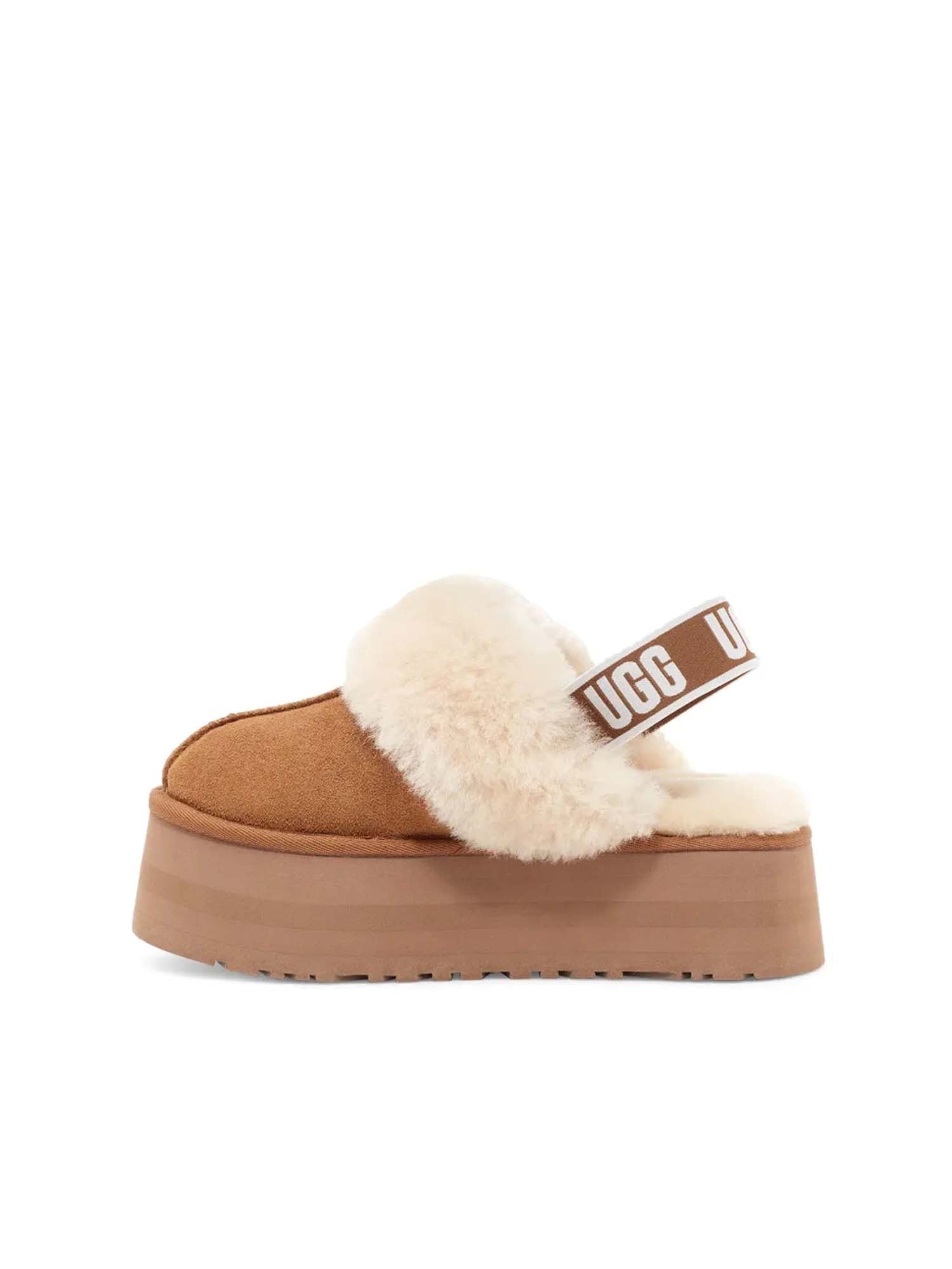 Ugg Ciabatte Funkette Donna Marrone