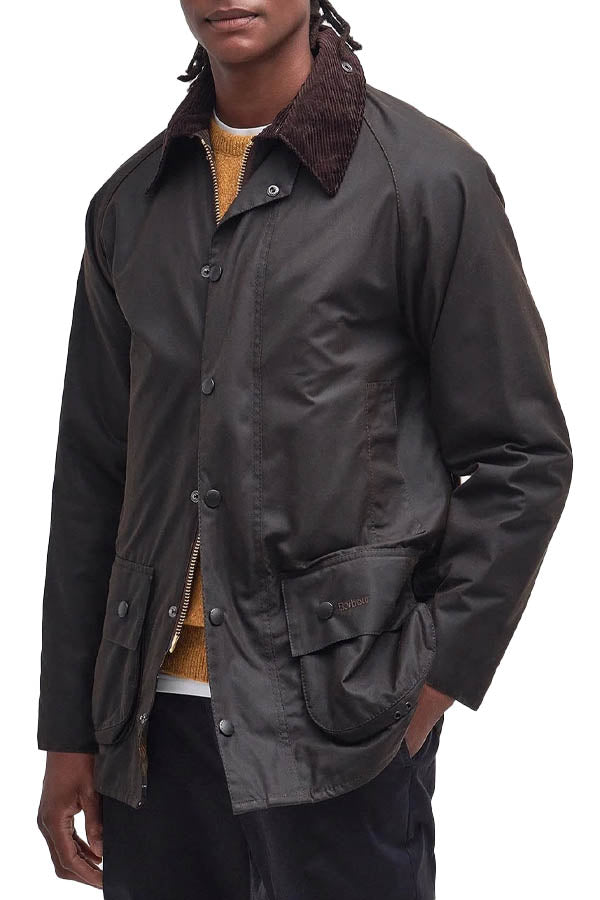 Barbour Giacca classica cerata Beaufort Verde