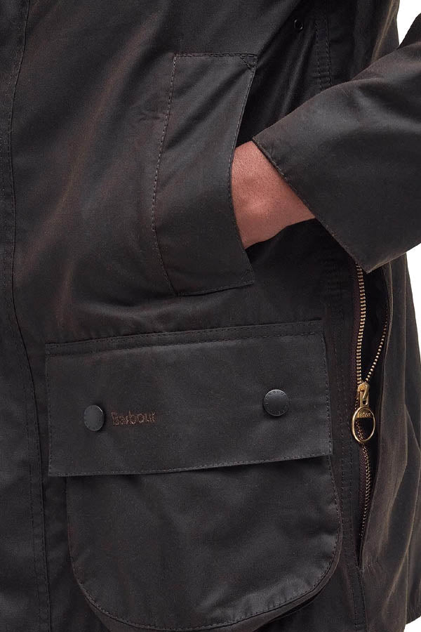 Barbour Giacca classica cerata Beaufort Verde