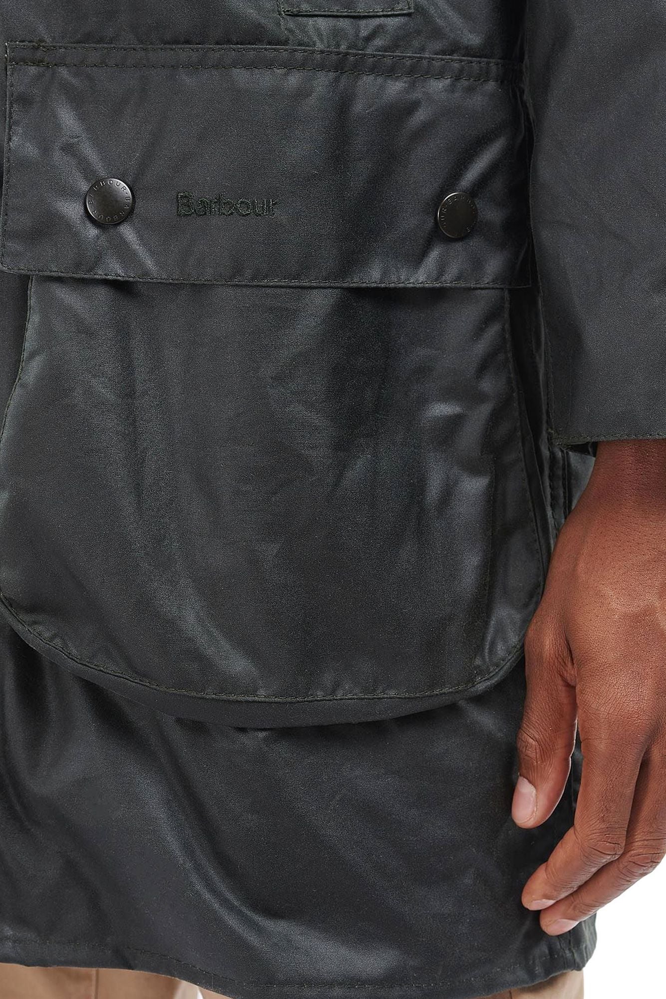 Barbour Giacca cerata Border® Verde