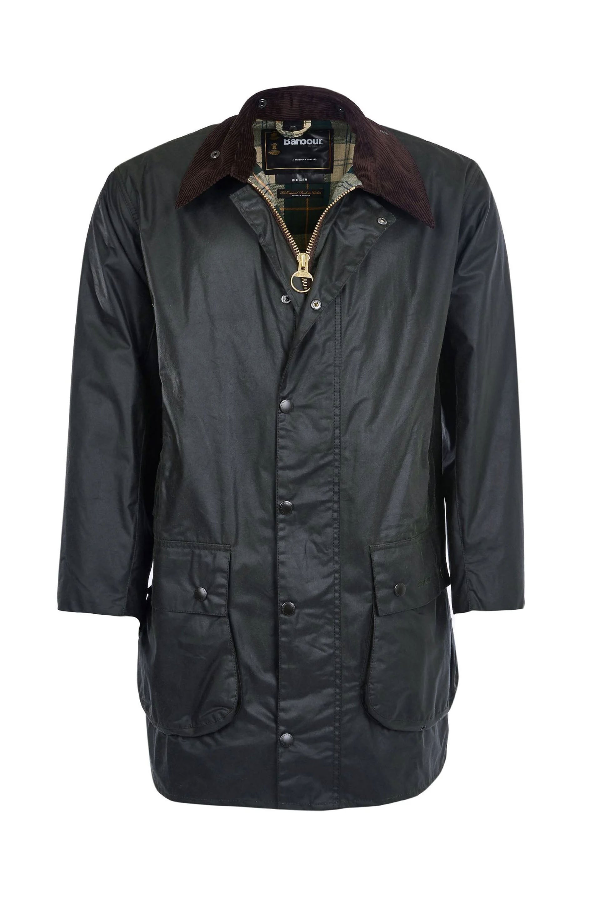 Barbour Giacca cerata Border® Verde
