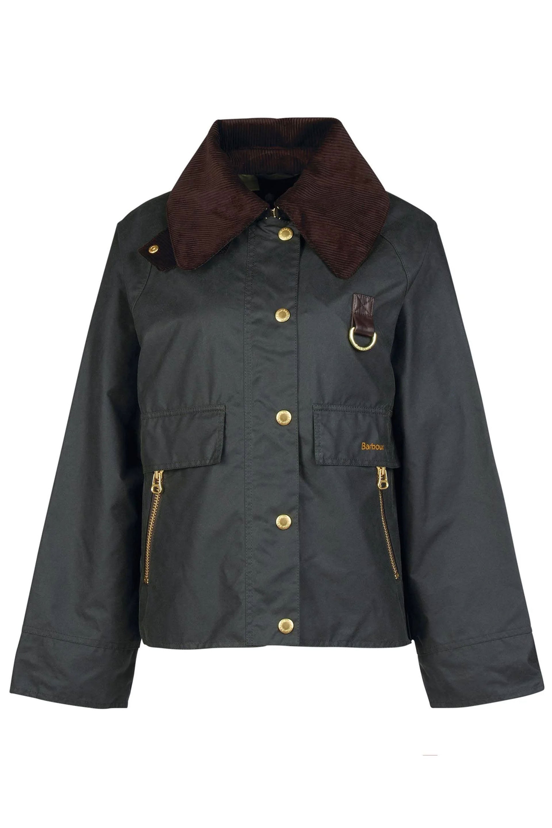 Barbour Giacca cerata Catton Verde
