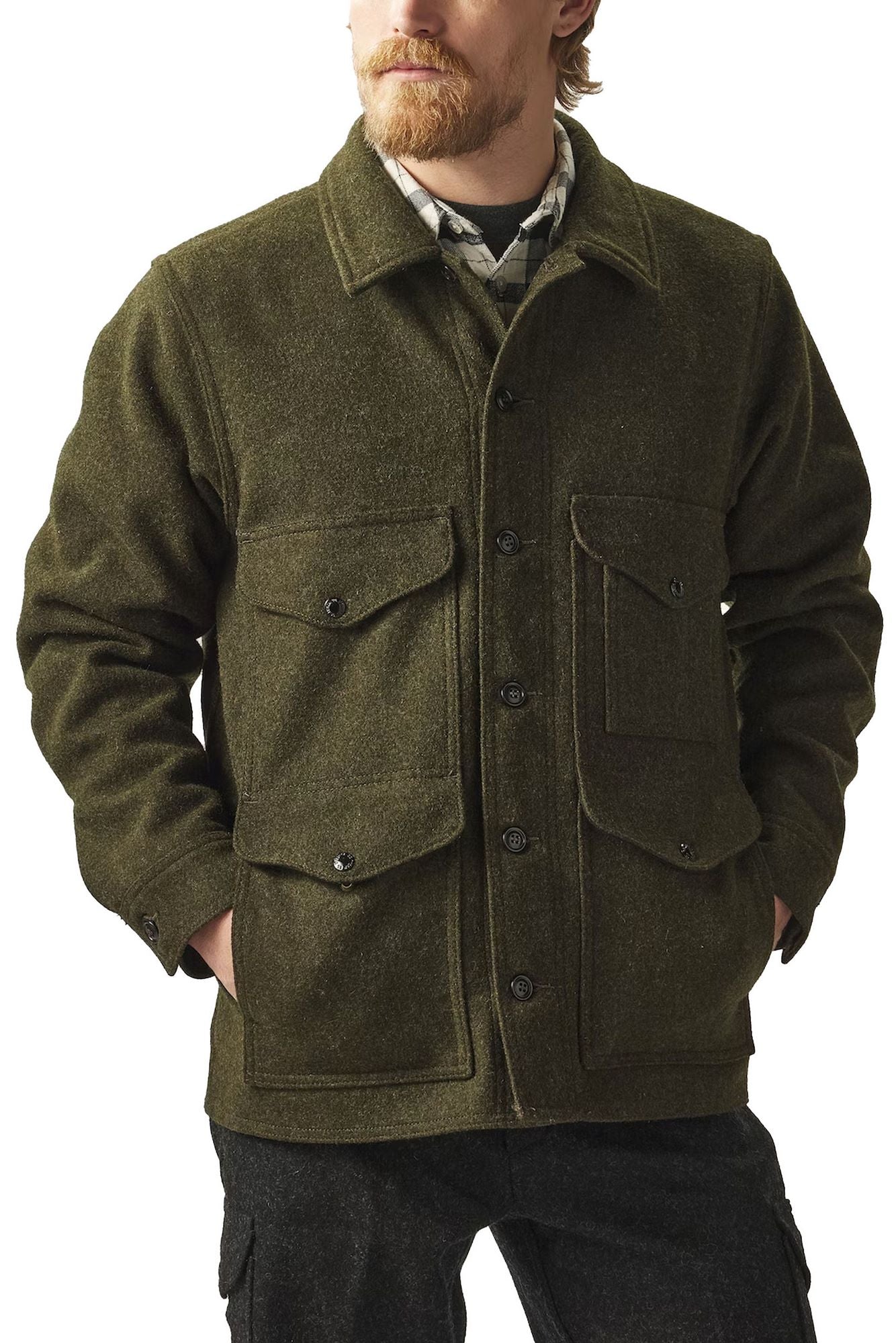 Filson Giacca Mackinaw Cruiser Verde