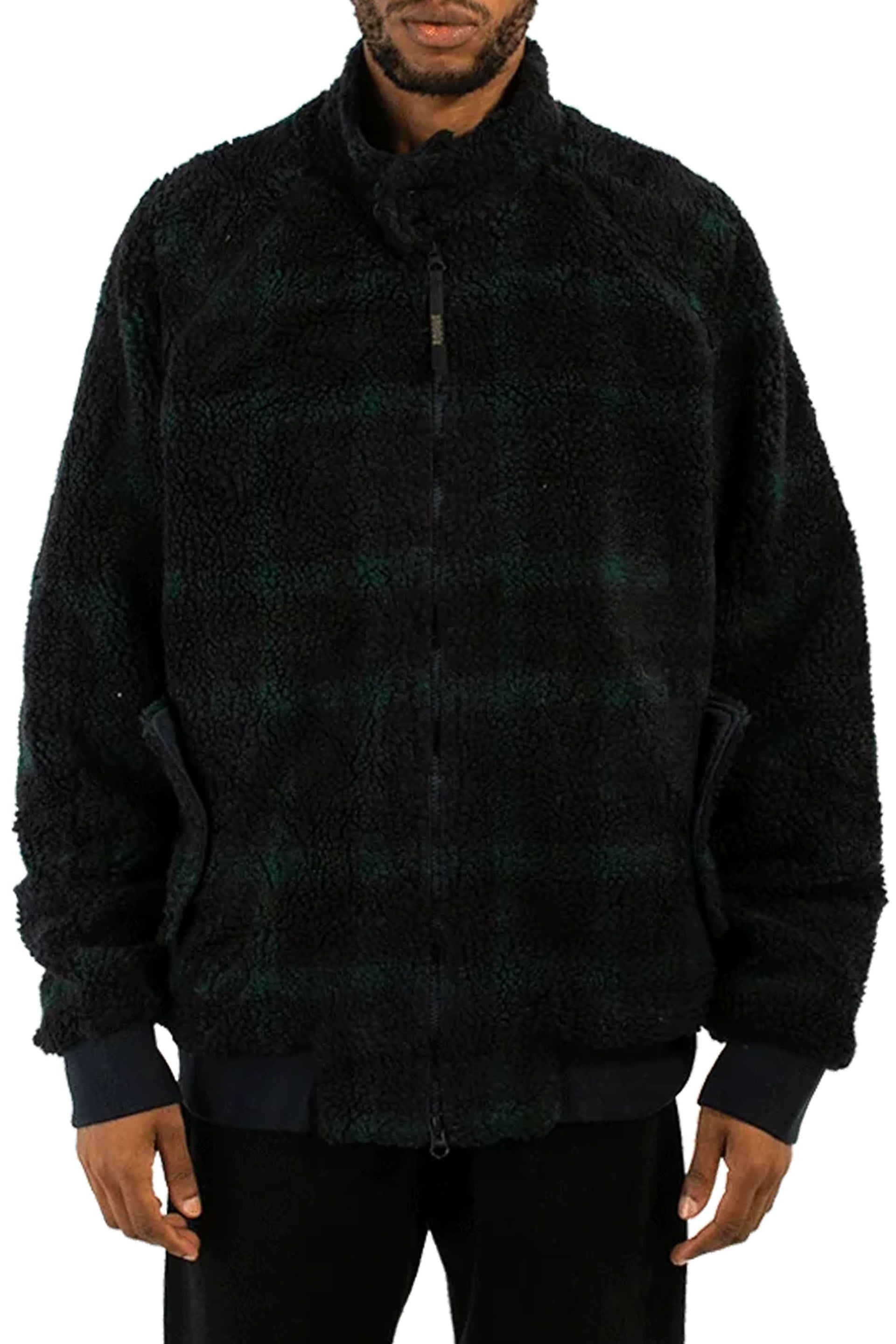Baracuta Giacca Curly Fleece G9 Verde