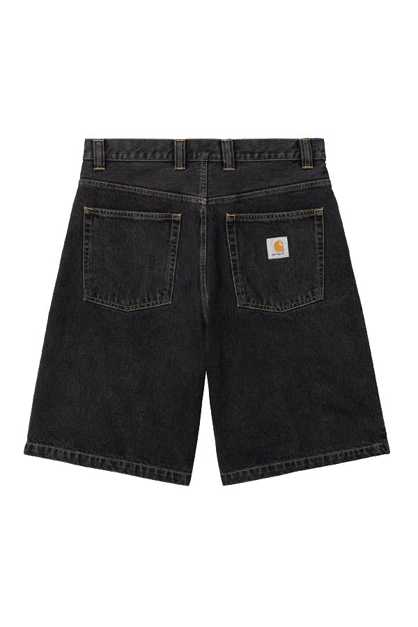 Carhartt Wip Single Knee Short Nero