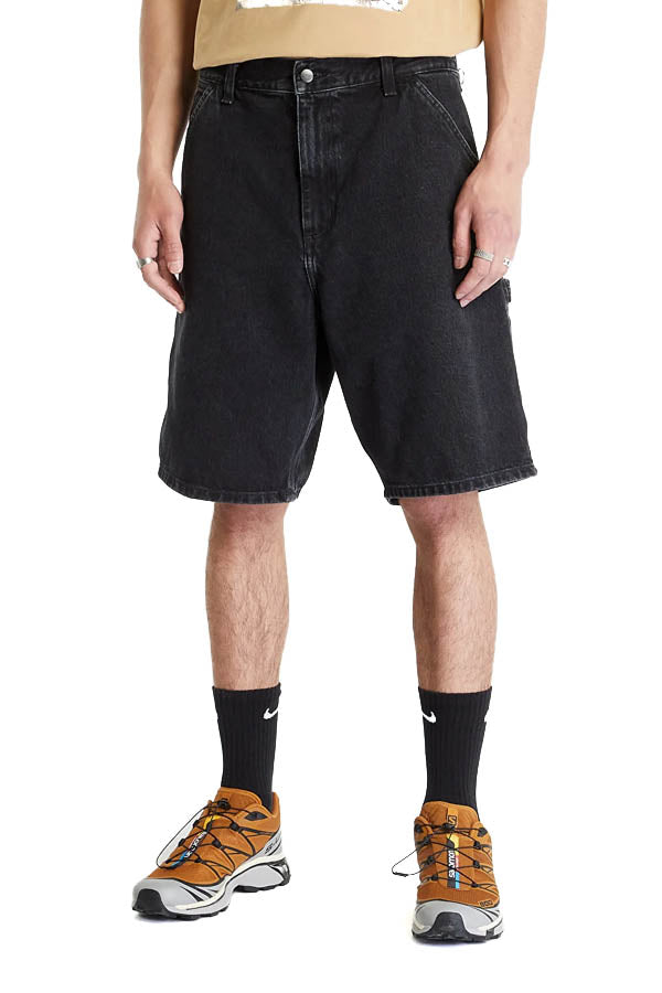 Carhartt Wip Single Knee Short Nero