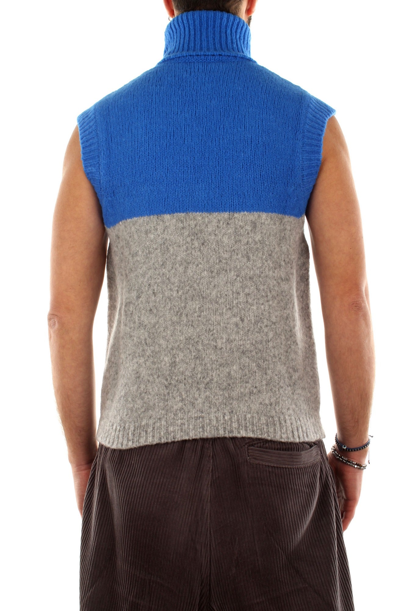 Walter Van Beirendonck Gilet Debardeur Multi comb. I Blu