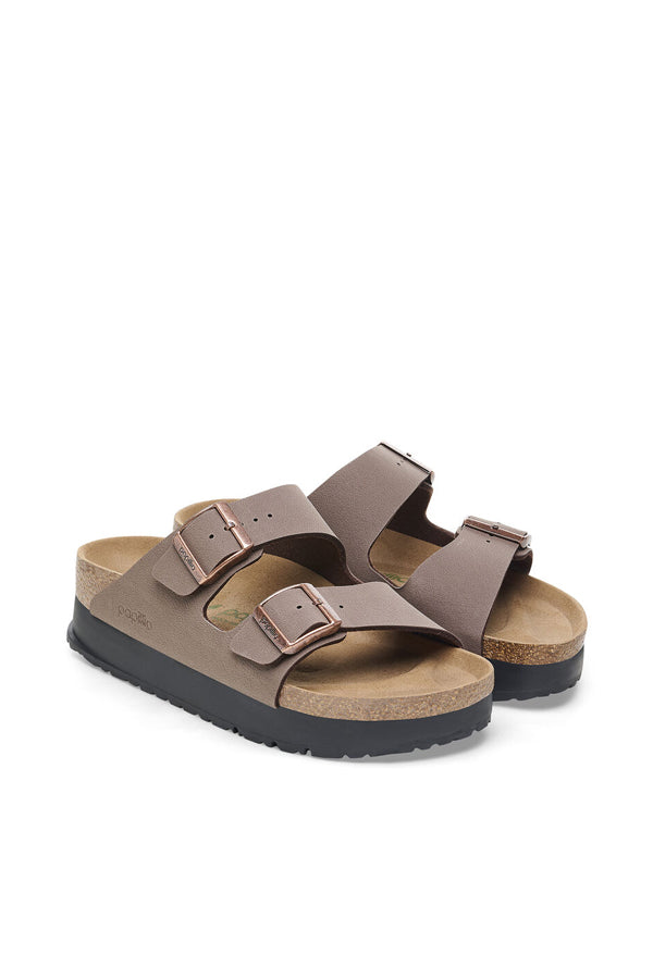 Birkenstock Arizona PAP Flex Platform Marrone