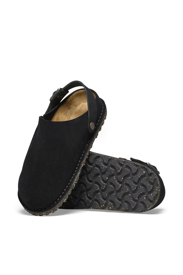 Birkenstock Lutry Premium Suede Nero