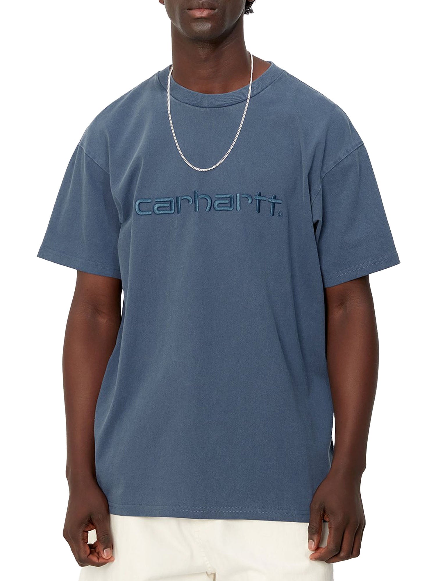 T-SHIRT Blu Carhartt Wip