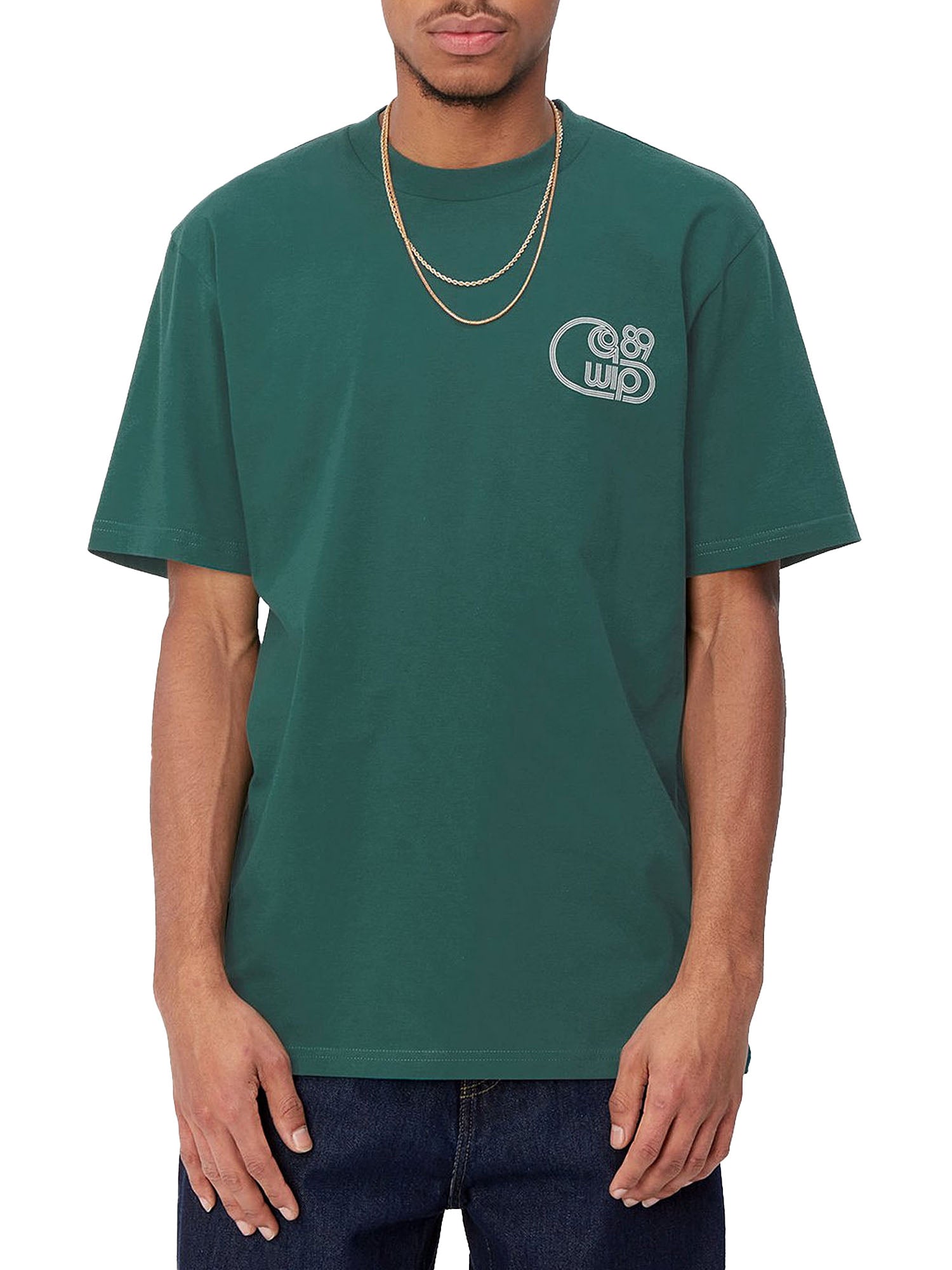 Carhartt Wip S/S Night Night T-Shirt Verde