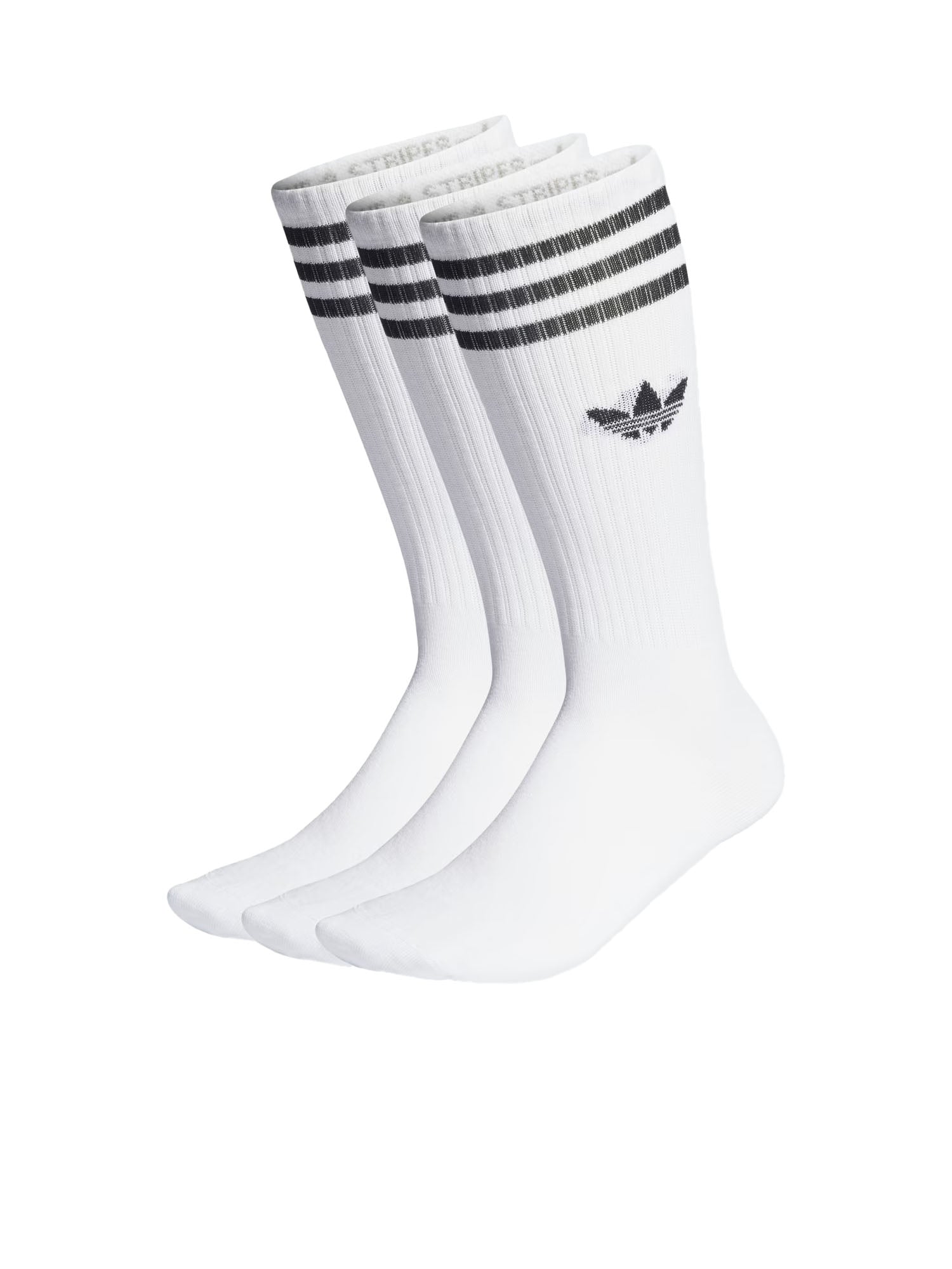 Solid Crew Socks (3 pairs)