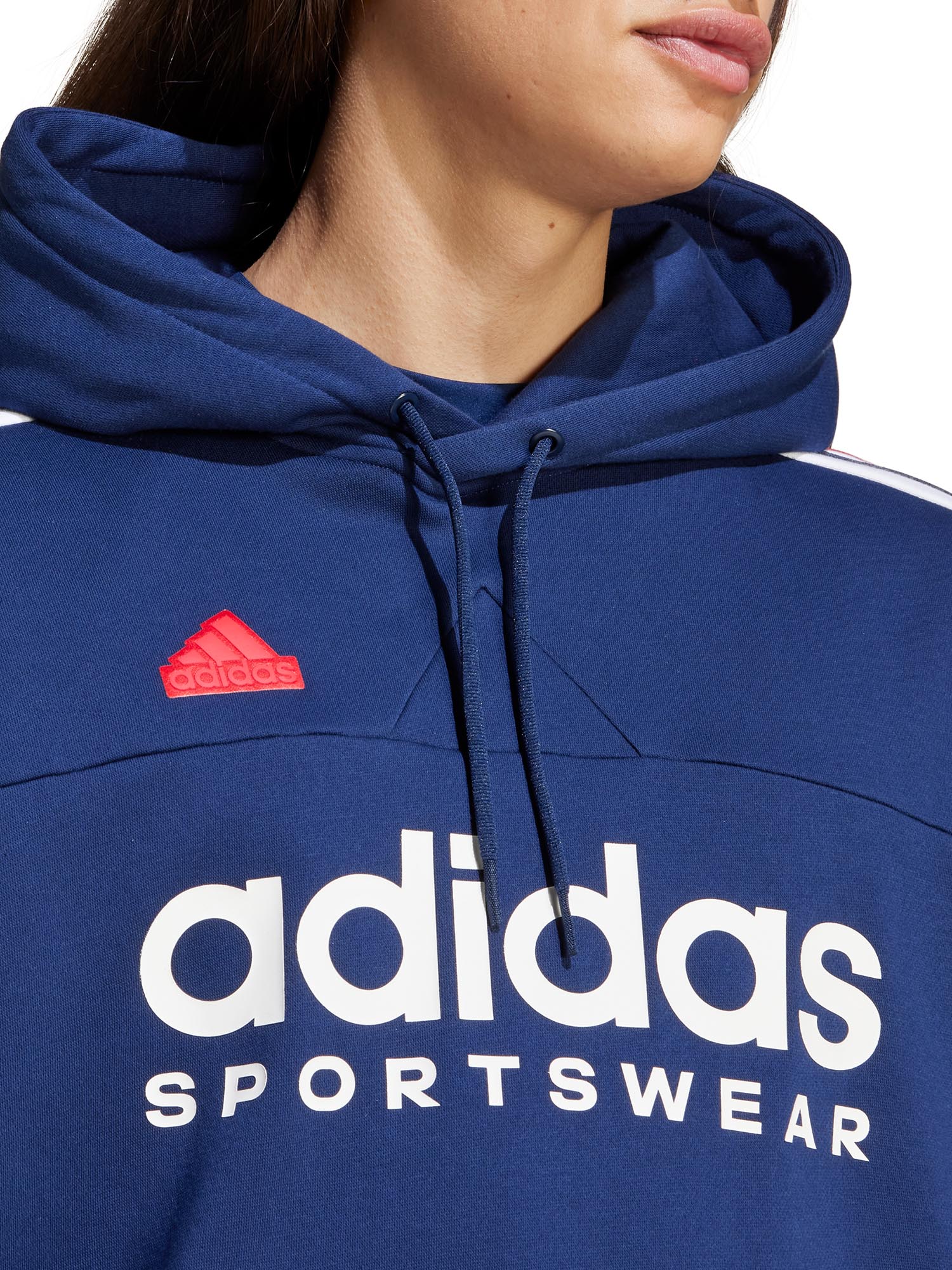 Adidas Felpa con cappuccio House of Tiro Nations Pack Blu