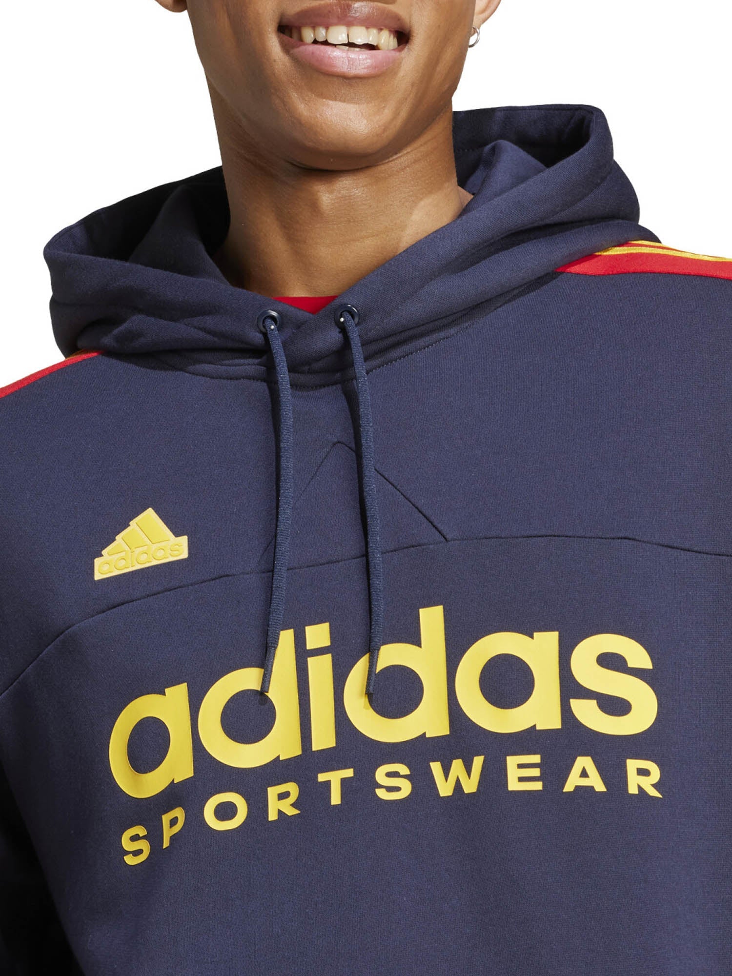 Adidas Felpa con cappuccio House of Tiro Nations Pack Blu