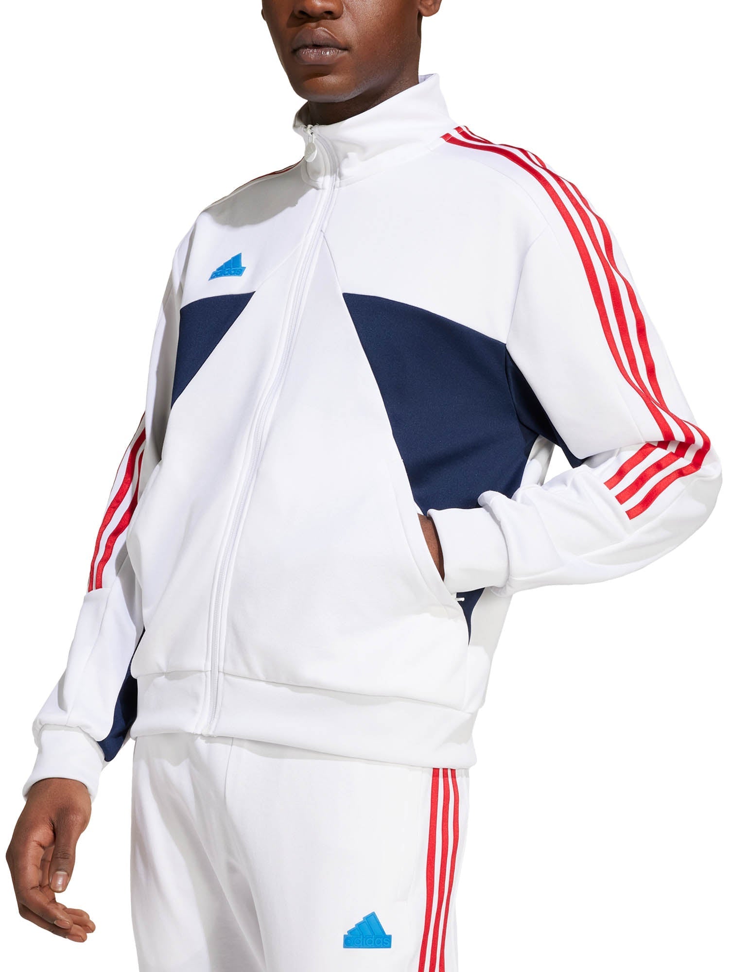 Adidas Giacca da allenamento House of Tiro Nations Pack Bianco