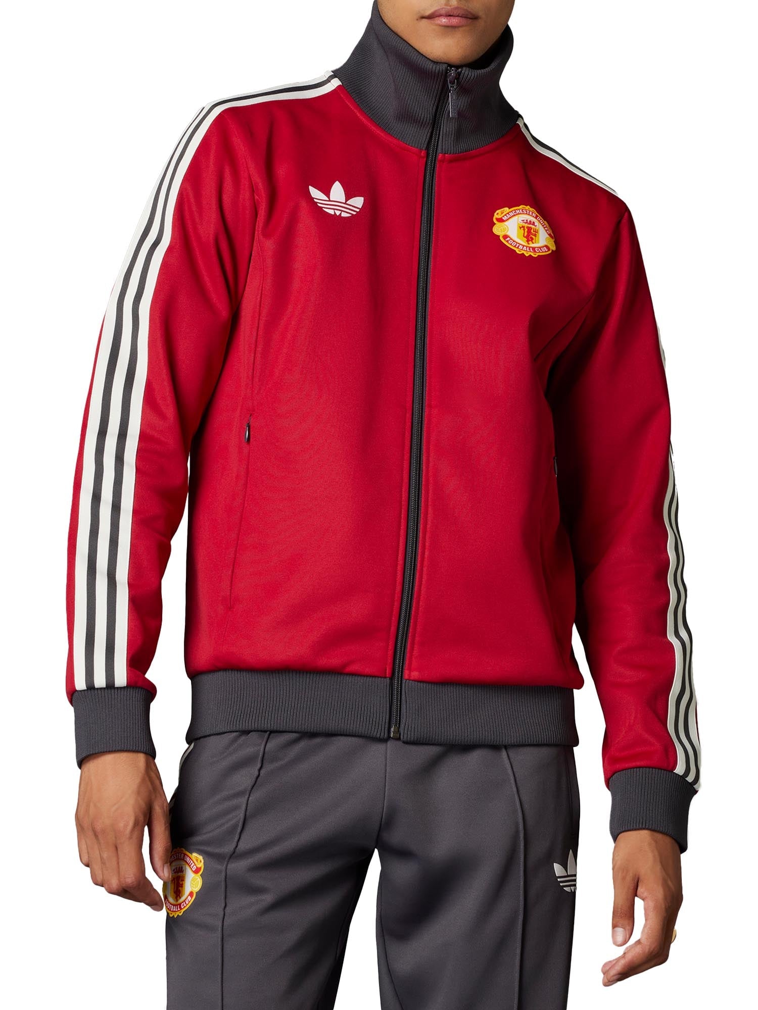 Adidas Giacca Originals Manchester United FC Rosso