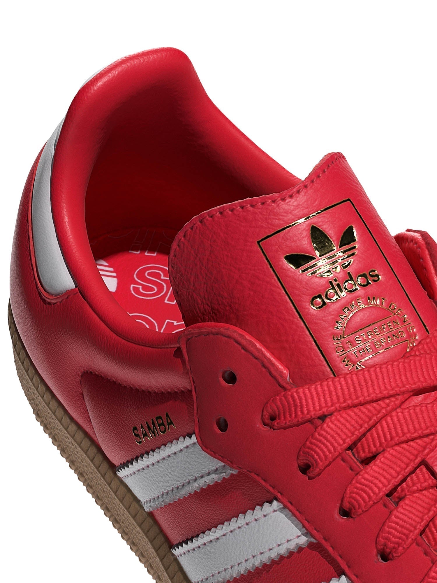 Adidas Scarpe Samba OG Rosso