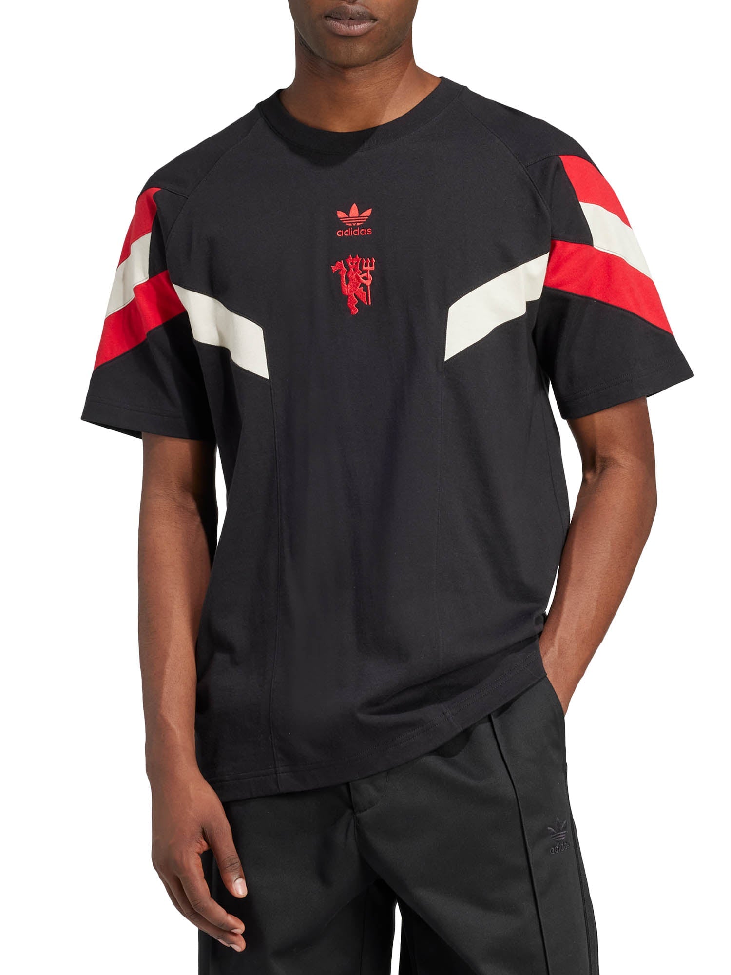 Adidas T-shirt Originals Manchester United FC Nero