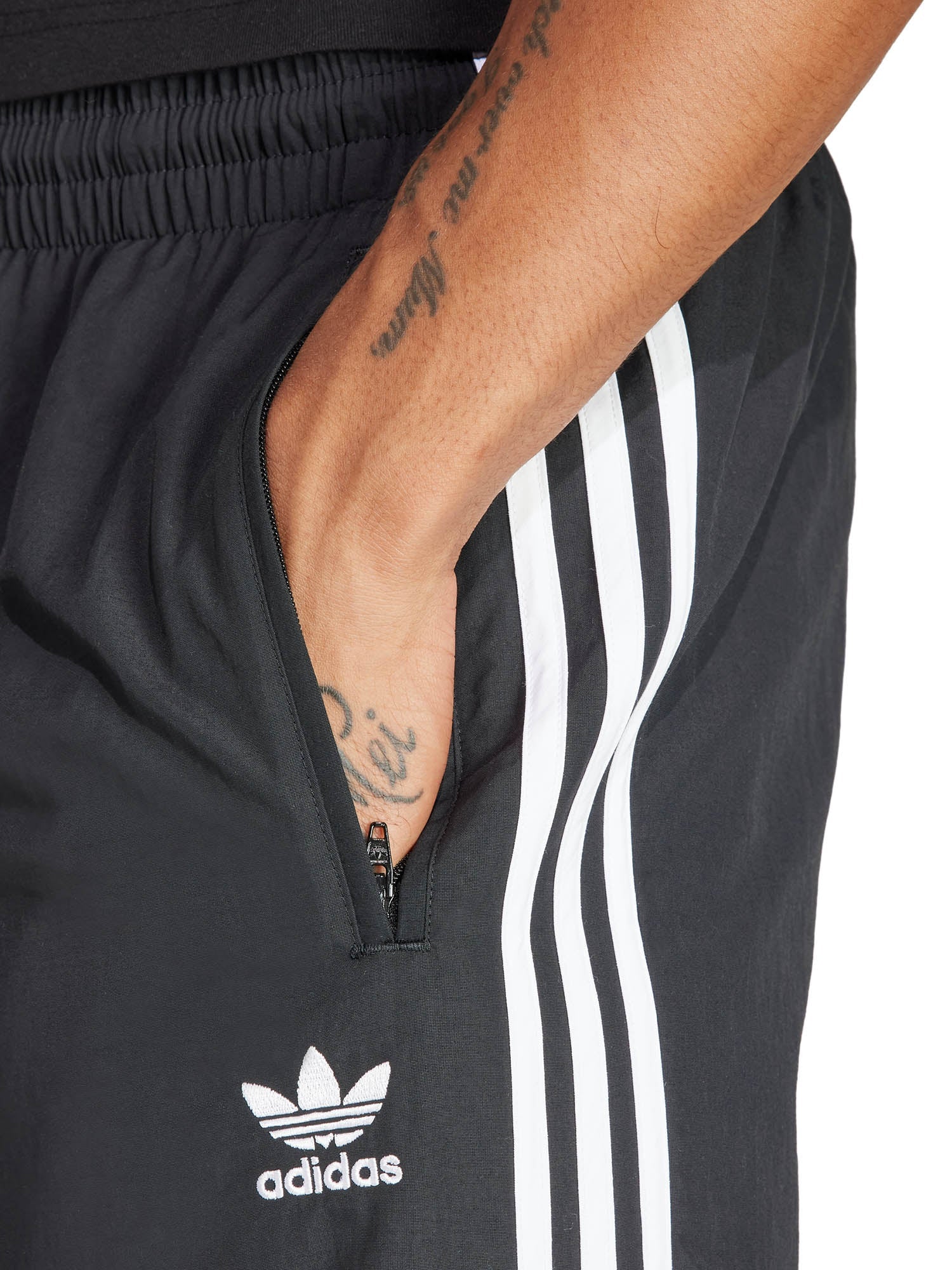 Adidas Track pants adicolor Woven Firebird Nero