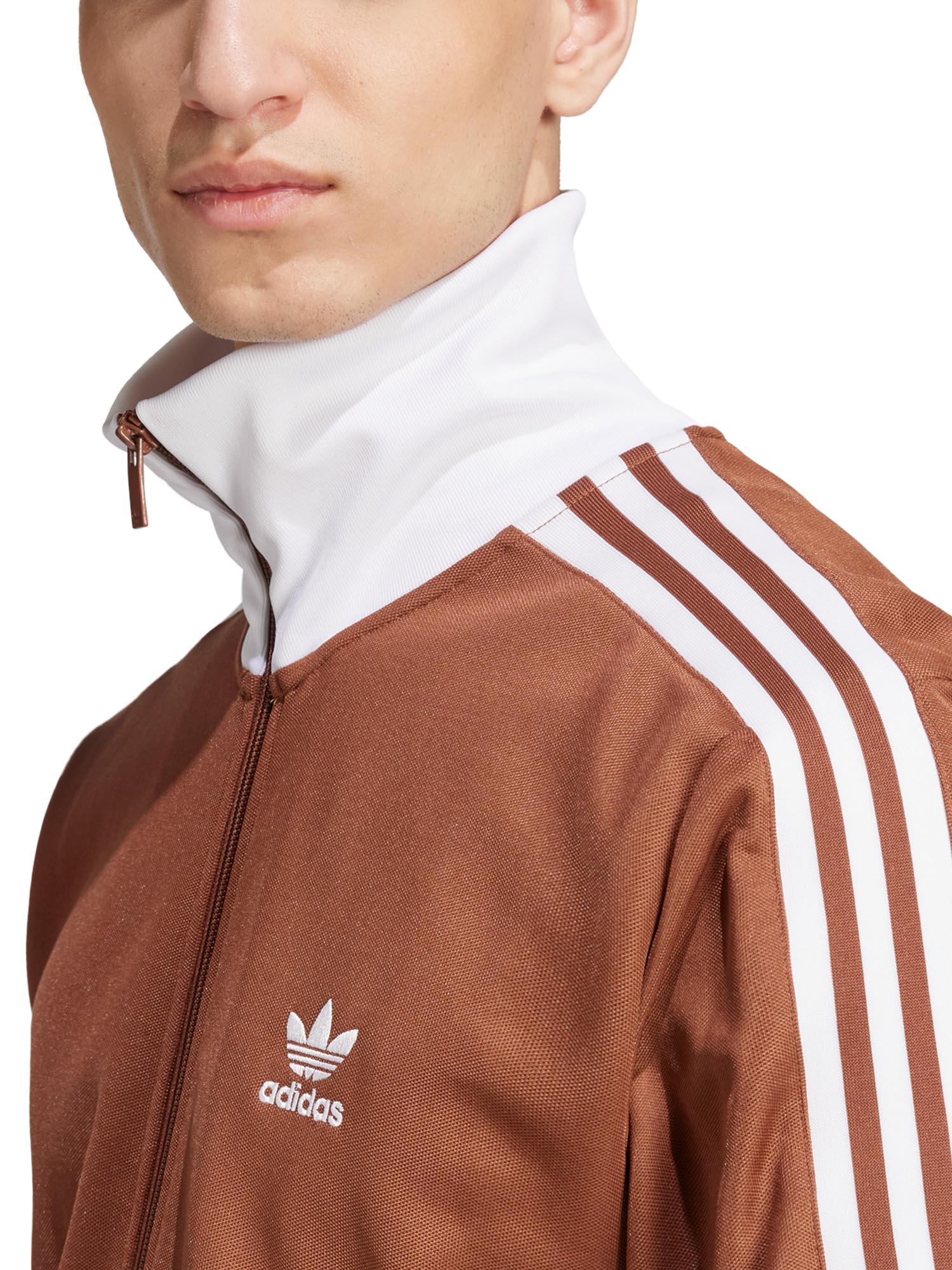 Adidas Track top adicolor Classics Beckenbauer Marrone