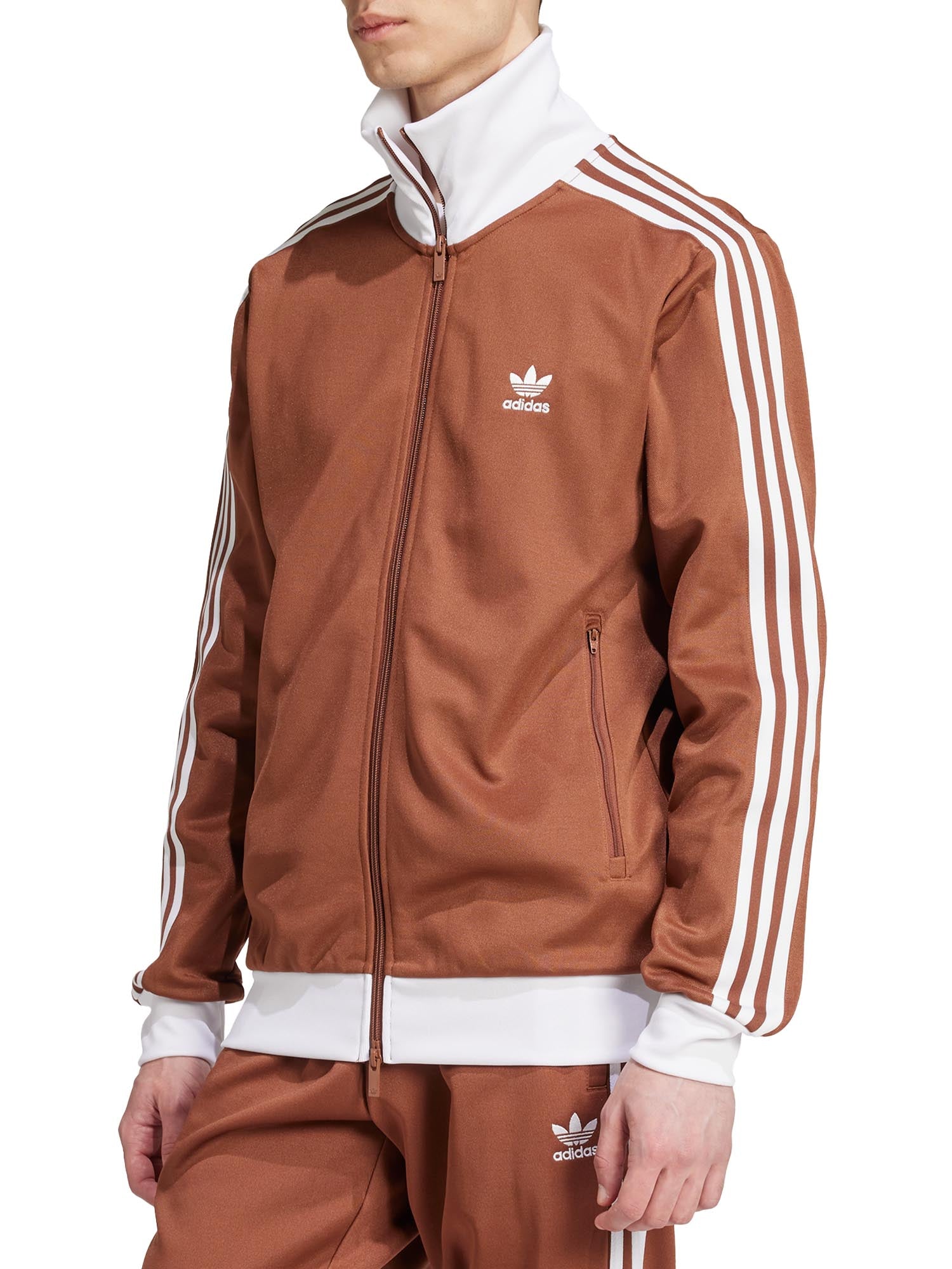 Adidas Track top adicolor Classics Beckenbauer Marrone