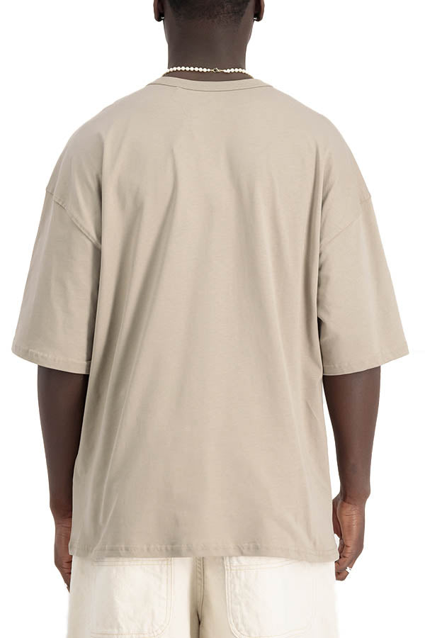 T-SHIRT Beige Alpha Industries