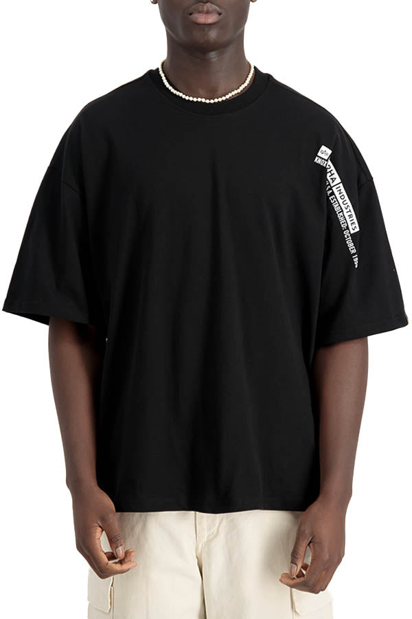 T-SHIRT Nero Alpha Industries