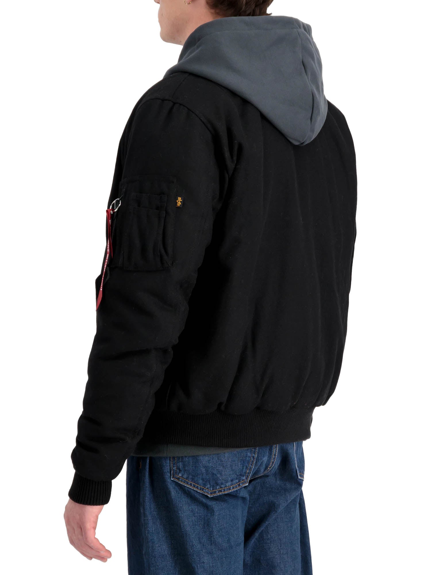 Alpha Industries Giacca MA-1 Wool Nero