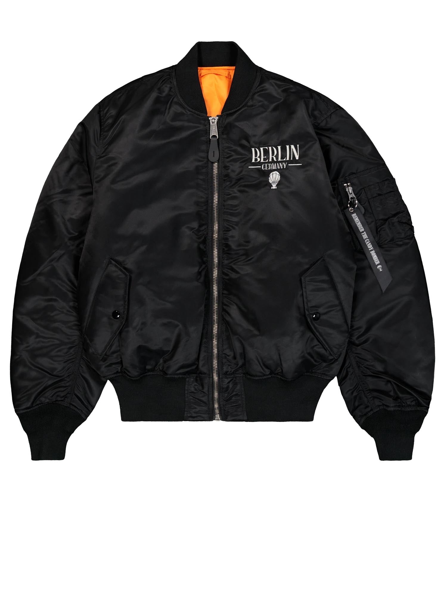 Alpha Industries MA-1 Berlin Candy Bomber Nero