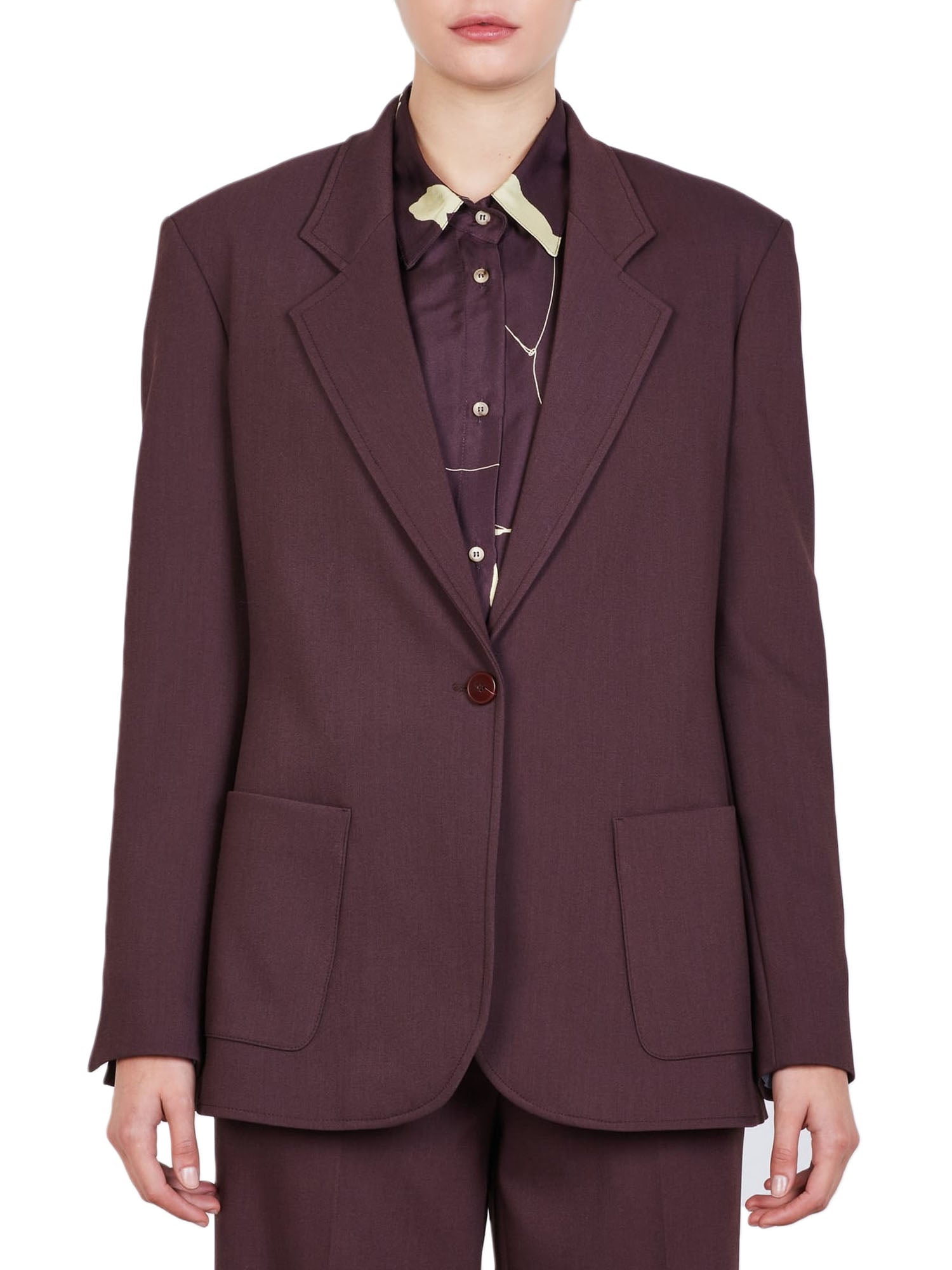 Alysi Blazer Urban Daily Monopetto Bordeaux