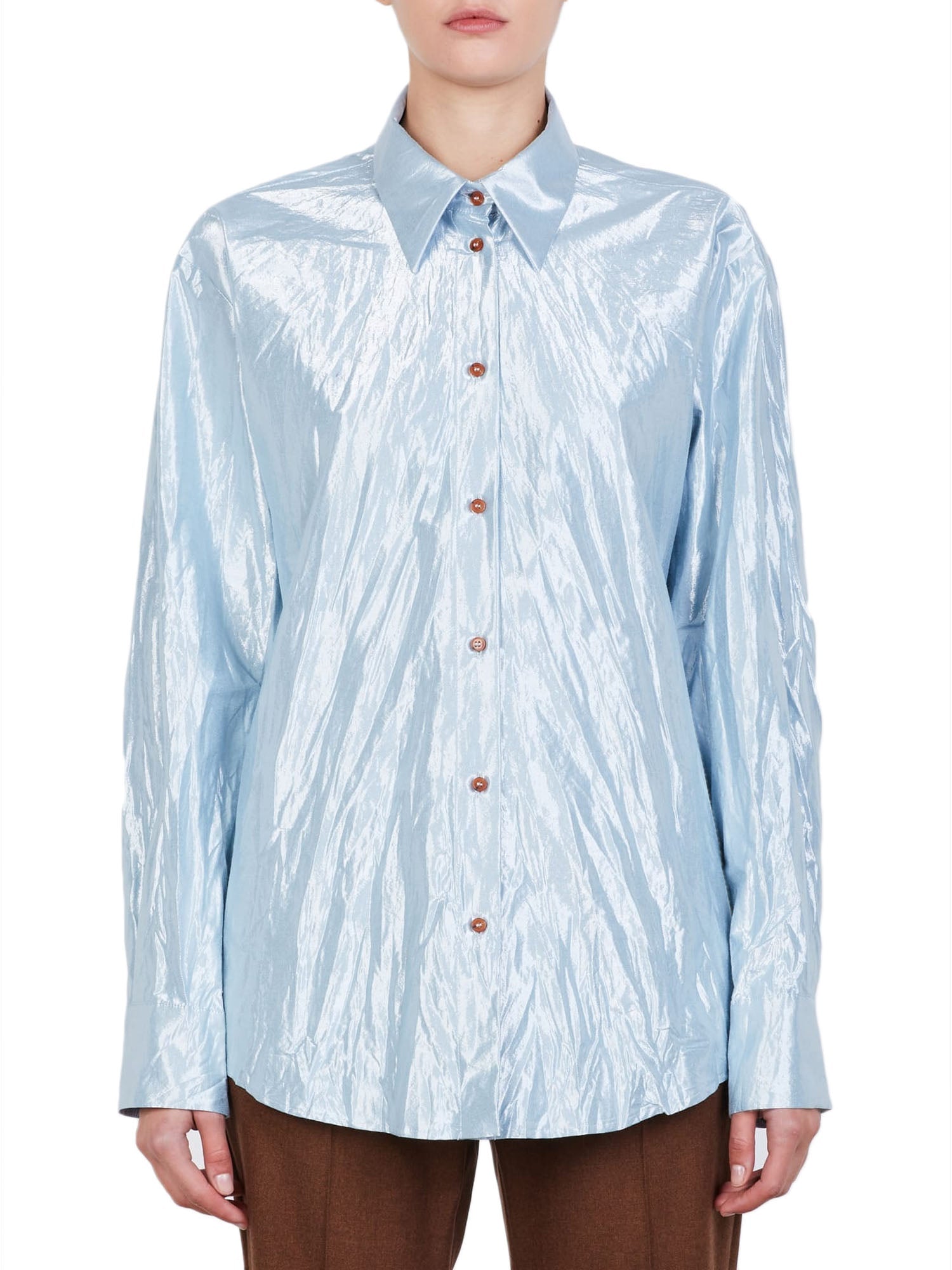 Alysi Camicia Shining Azzurro