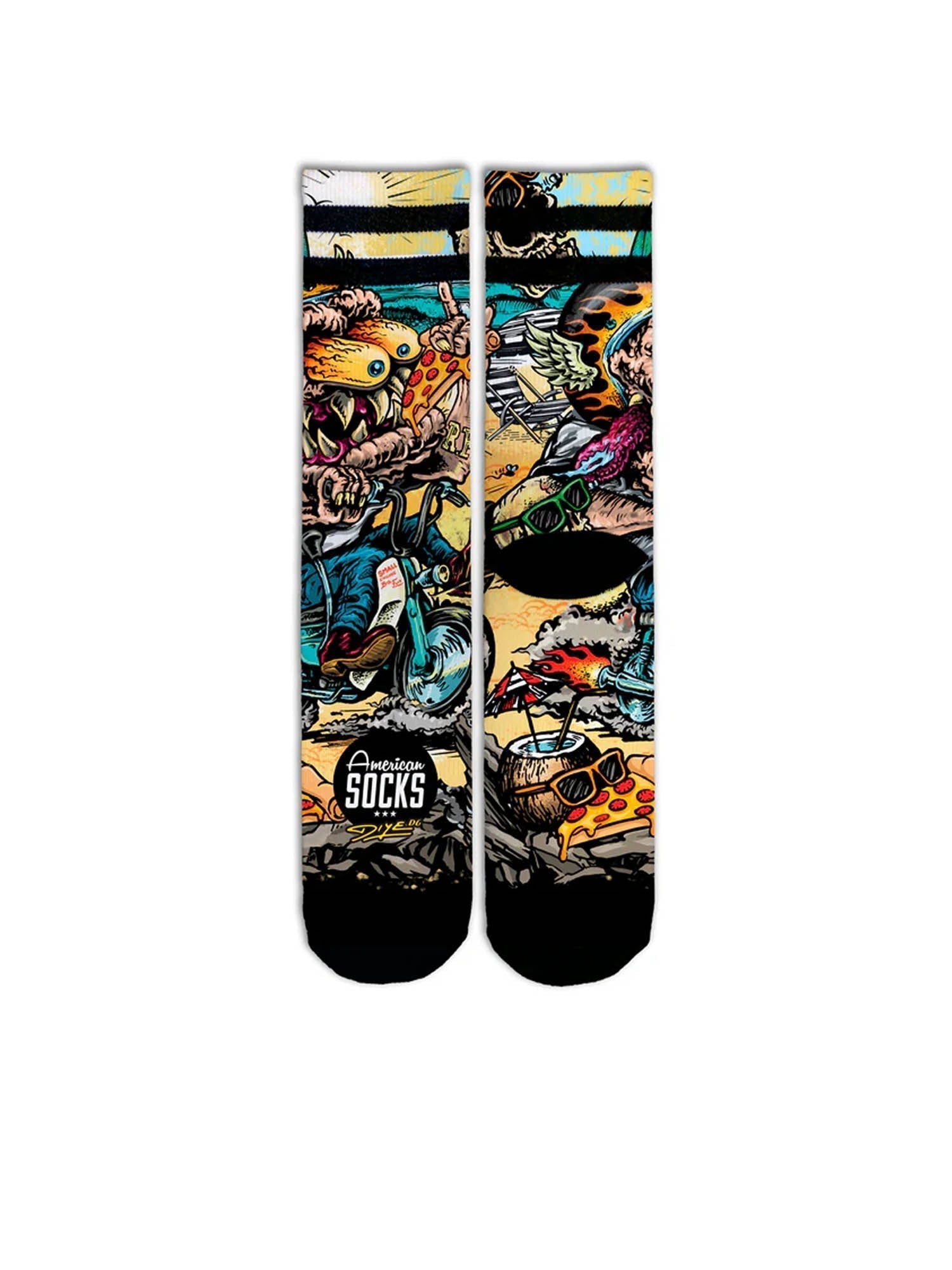 American Socks Calze Monster Multicolore