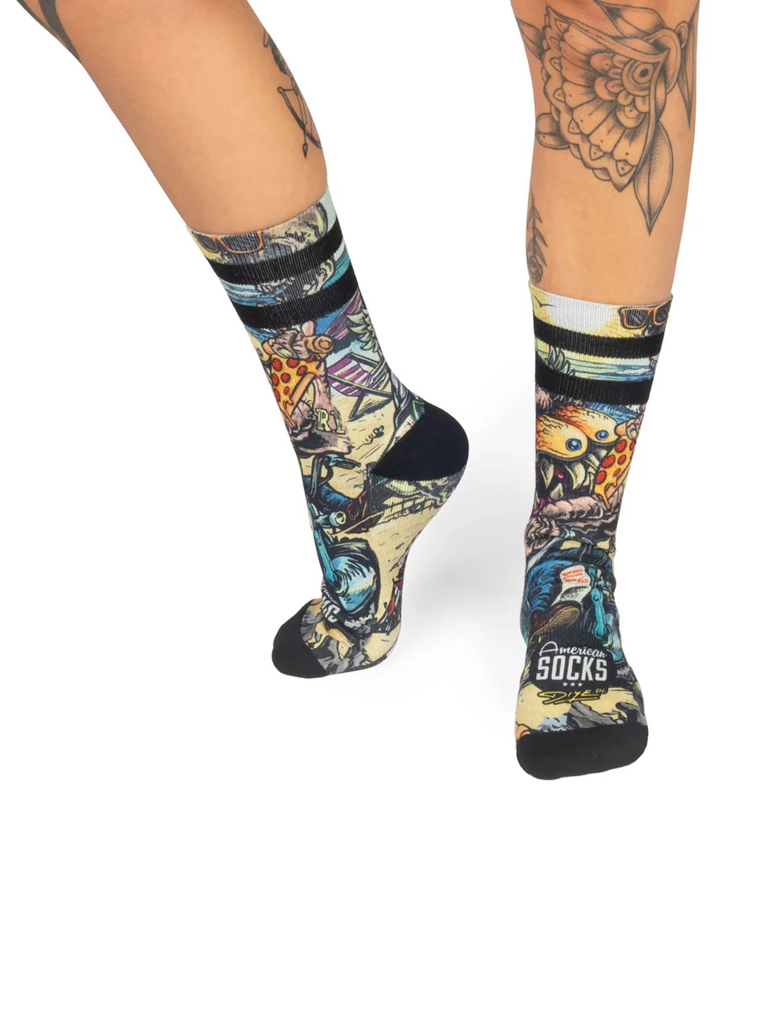 American Socks Calze Monster Multicolore