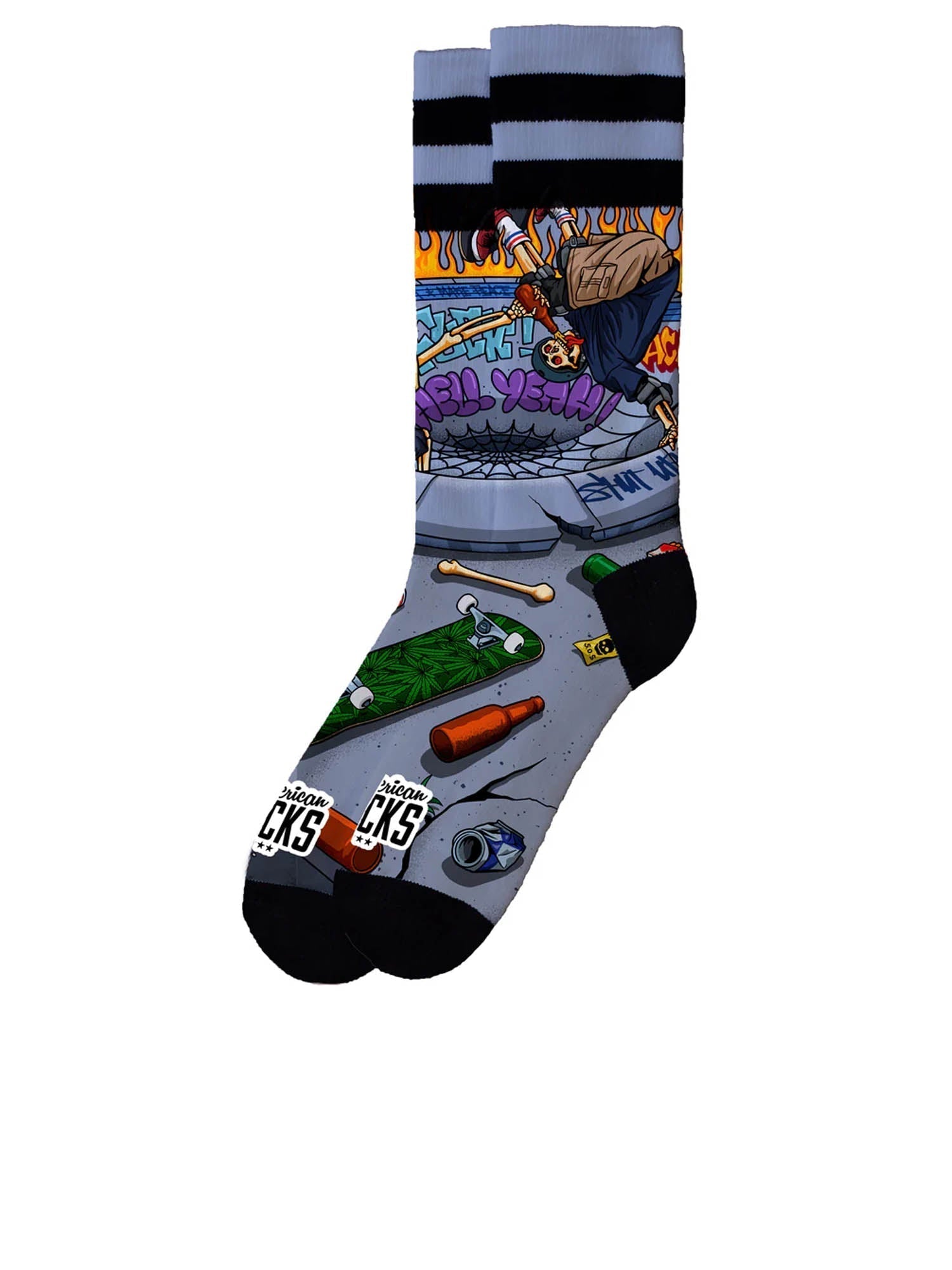 American Socks Calze Thrash Pals Multicolore