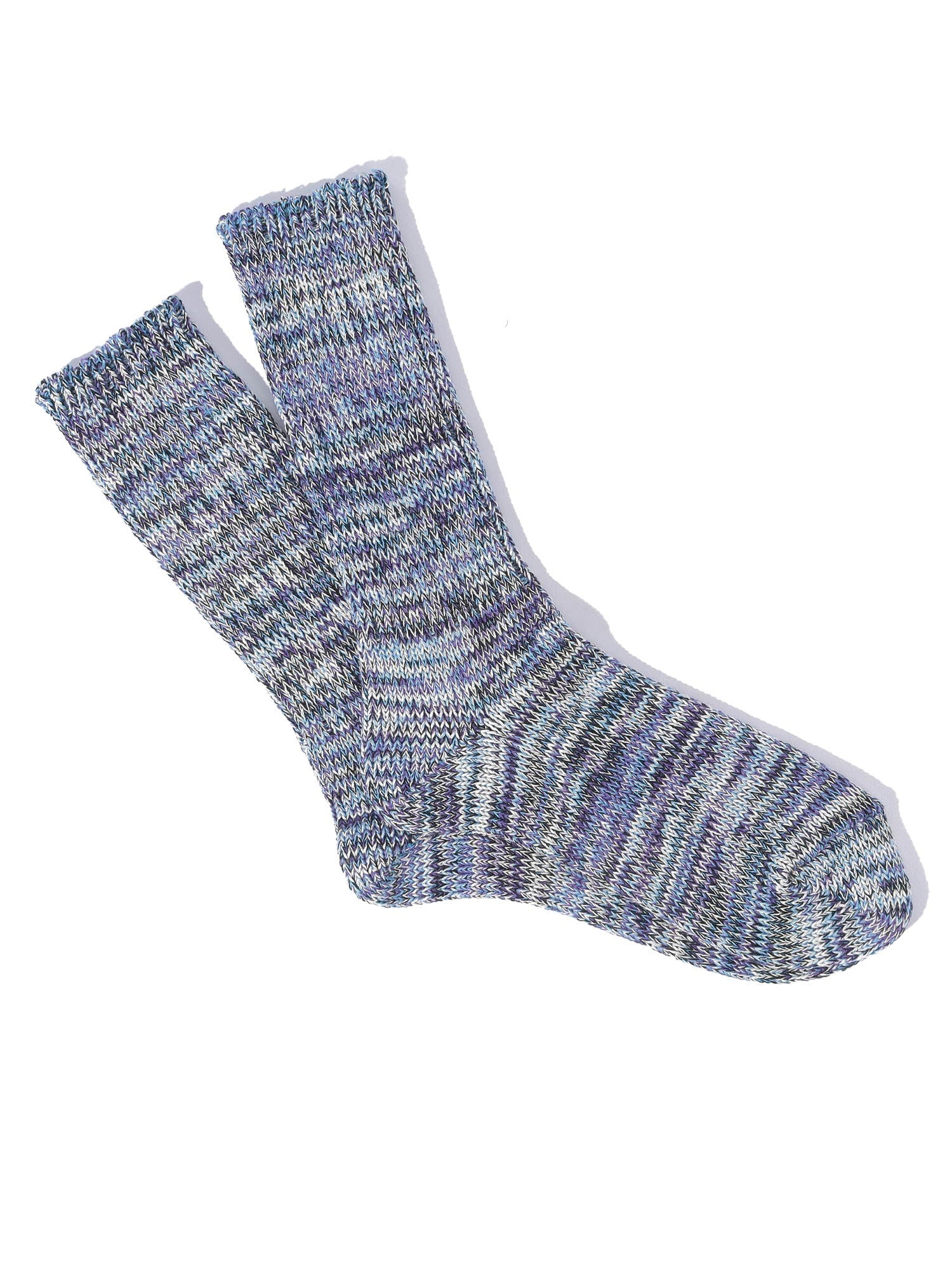 5 Color Mix Crew Socks