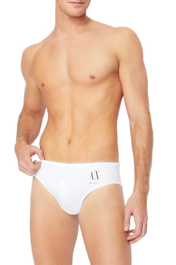 BEACHWEAR Bianco Armani Exchange