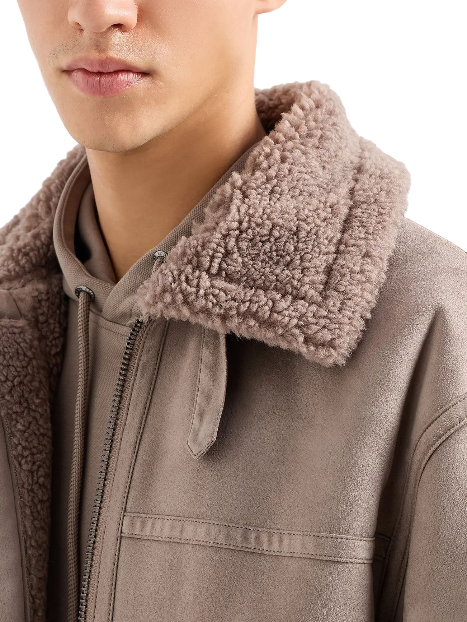 Armani Exchange Blouson Jacket Armani Exchange Beige