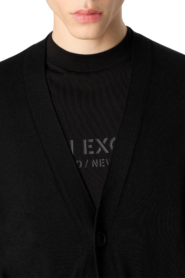 CARDIGAN Nero Armani Exchange