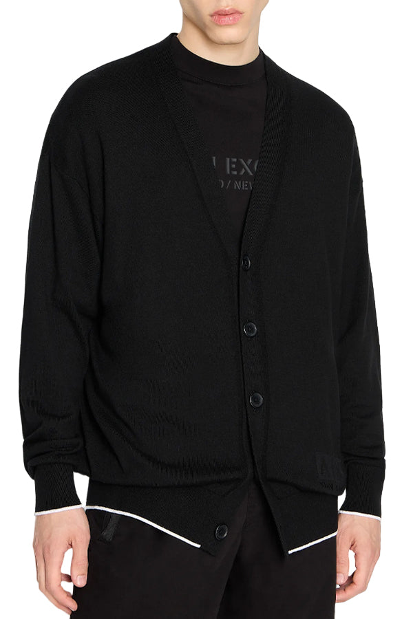 CARDIGAN Nero Armani Exchange