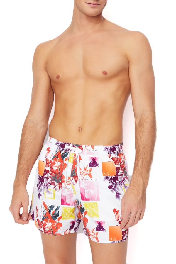 BEACHWEAR Bianco Armani Exchange