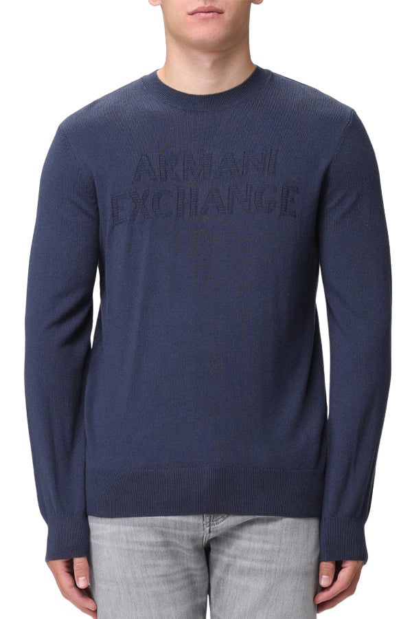 MAGLIONI Blu Armani Exchange