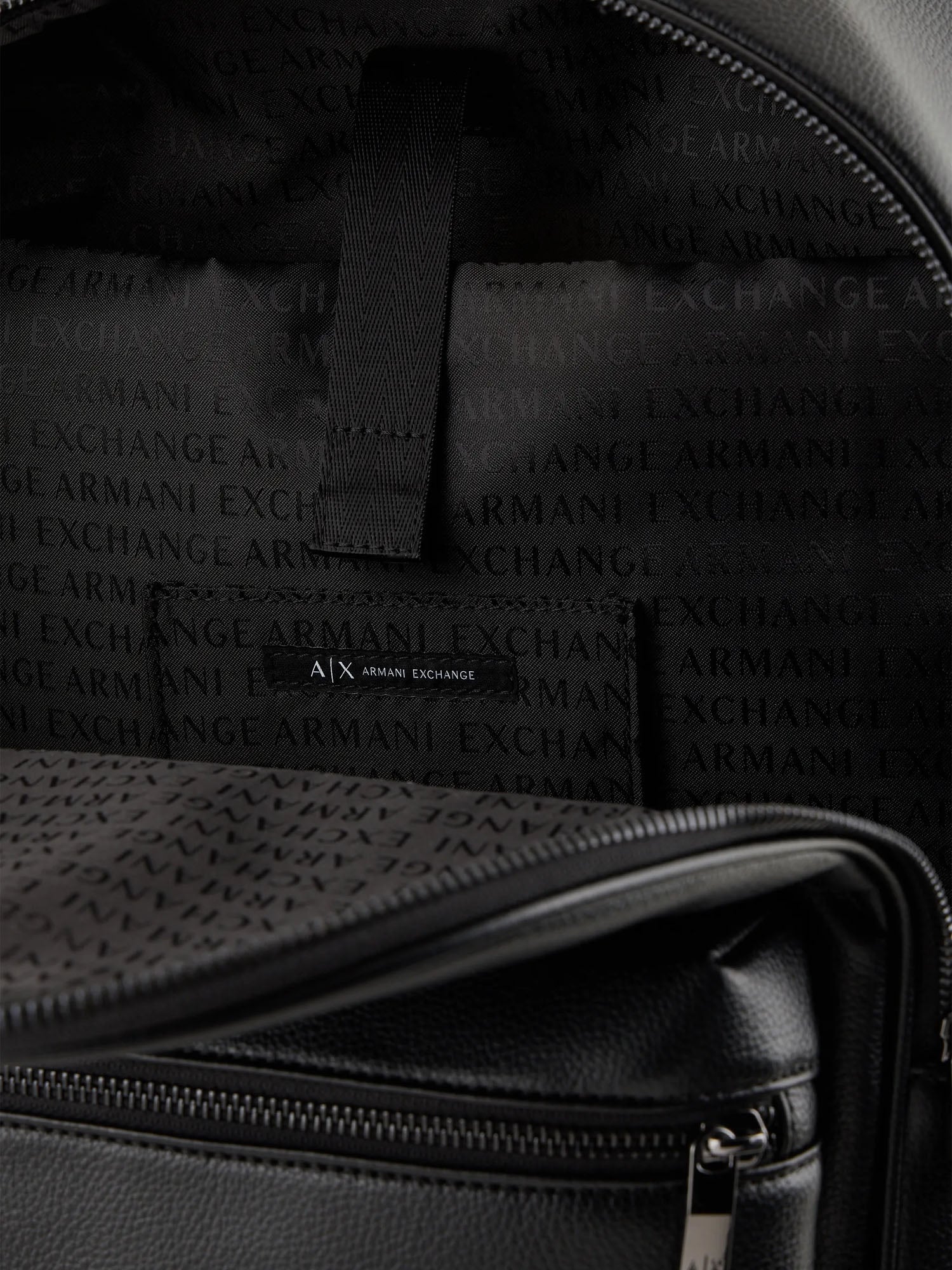 Armani Exchange Man Backpack Nero