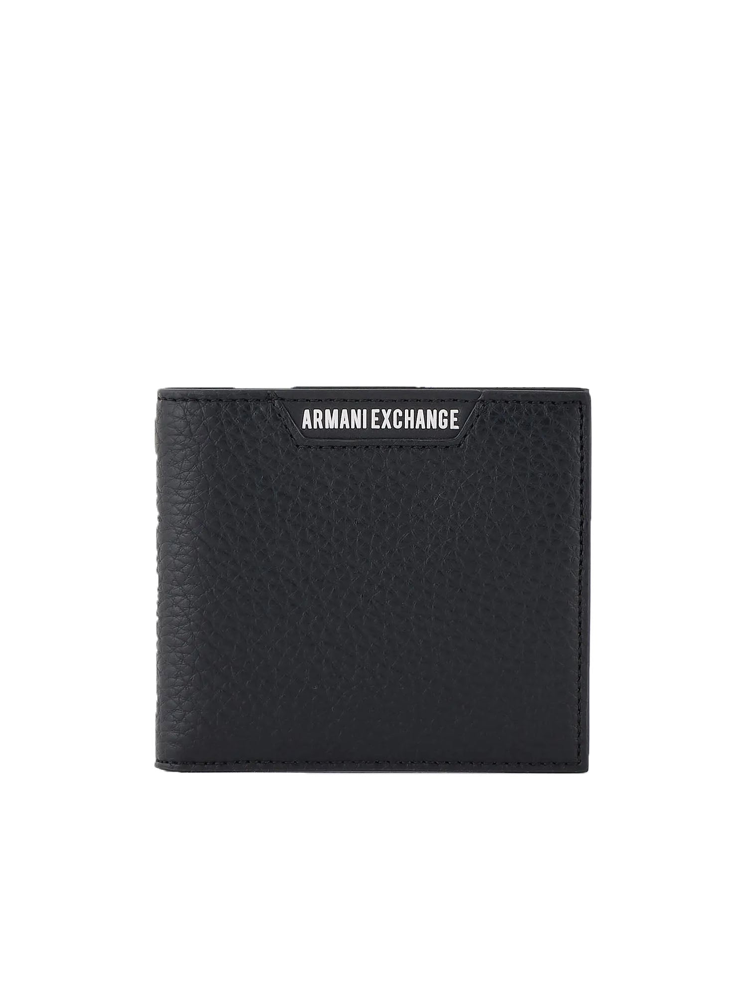 Armani Exchange Man Bifold W/Coin Nero