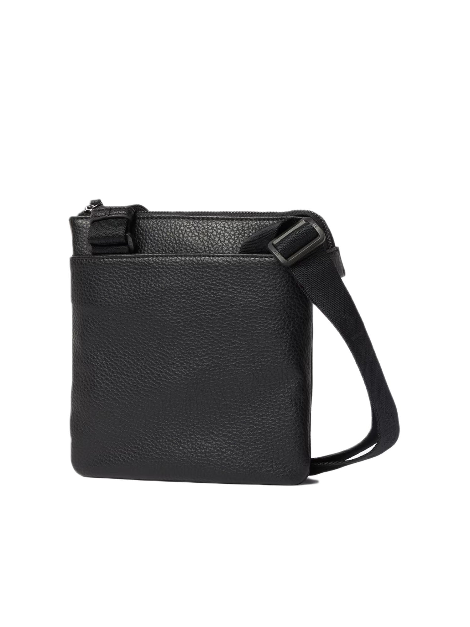 Armani Exchange Man Flat Crossbody Nero