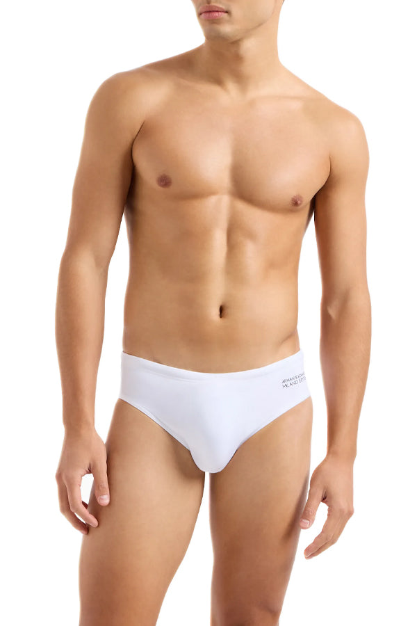 BEACHWEAR Bianco Armani Exchange