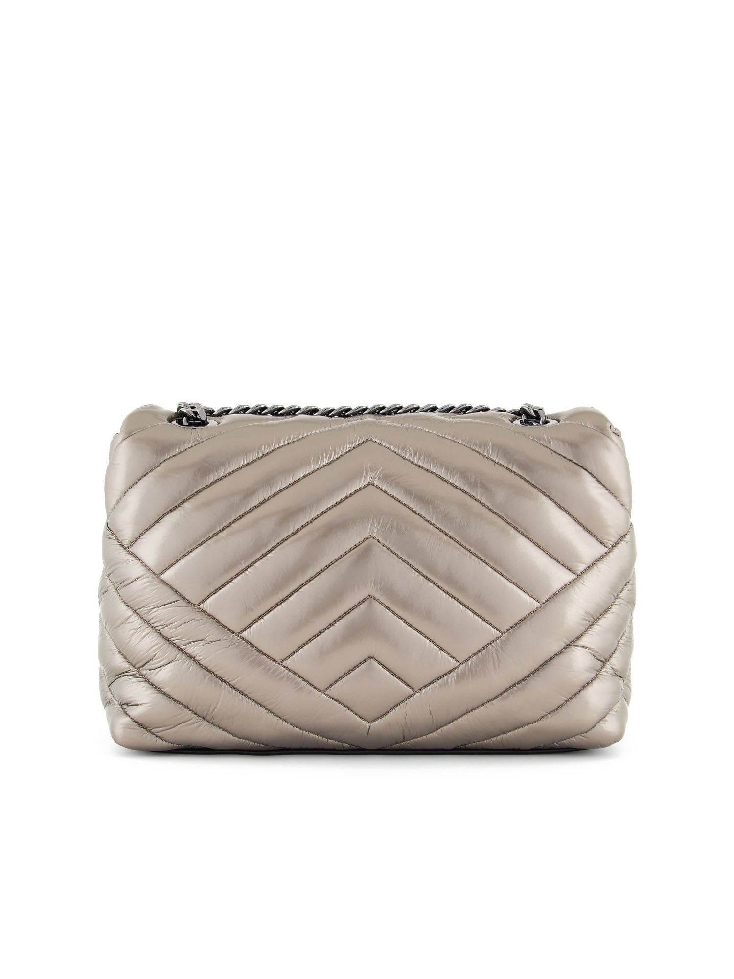 Armani Exchange Woman Crossbody Bag Argento